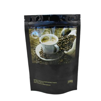 China Security coffee bag with valve packaging coffe bag /gusset coffee bag for sale