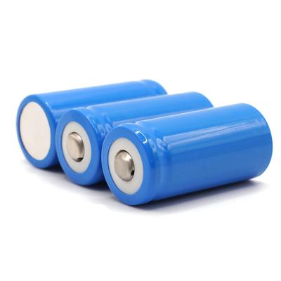 China Toys WeCloud 16340 lithium battery 500mah, 600mah, 700mah, 800mah for sale