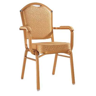 China Modern strong cheap HSBA-008 metal used? Church Bar Events Stacking Steel Baby Arm Banquet Chair for sale