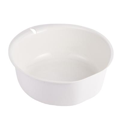 China D Shaped Lightweight Household Washing Hotel Bathroom Washroom Universal Dish Tub Lightweight Sink For Home Travel Outdoor Use for sale