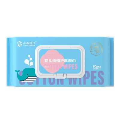 China Biodegradable Original Baby Cleaning Wipes, Hypoallergenic & Unscented, 3 Packs Above Pop, 240 Count Total Wipes. for sale