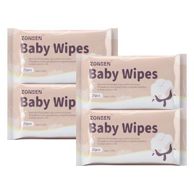 China Body Cotton Wipes, Baby Complete Clean Scented Wipes, 4 Packs, 100 Total Wipes for sale