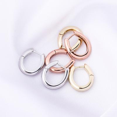 China Fashion Jewelry High Polish s925 Sterling Silver Small Hoop Children's Earrings for sale