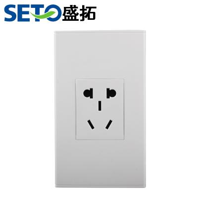 China INDOOR ABS Type 86 Dark 128 - Computer Mounted Wall Terminal Box Socket Panel Home Network Outlet SC Fiber Optic Socket Computer Steel Socket for sale