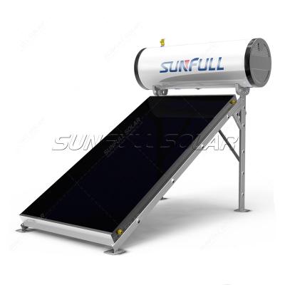 China Outdoor Flat Plate Pressurized Solar Water Heater for sale