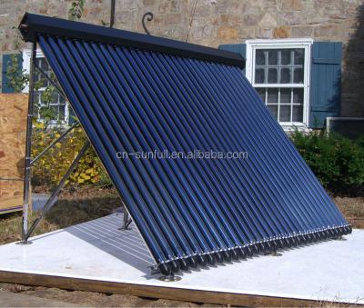 China High Absorptivity Aluminum 30 Tubes Heat Pipe Evacutated Tube Solar Collector For Water Heating for sale