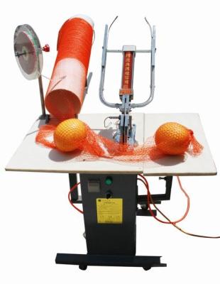 China Penumatic Semi-Automatic Mesh Bag Clipping Machine for sale