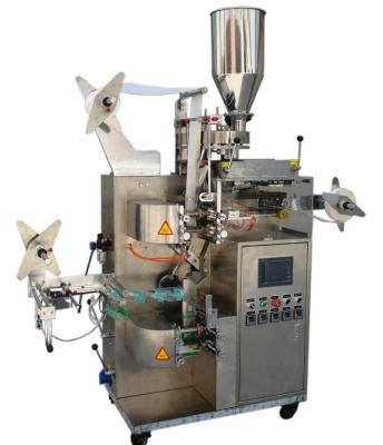 China Square Shape Tea Bag Packing Machine with Outer Pack for sale