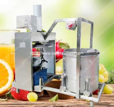 China Hydraulic Type Carrot Juice Pressing Squeezer Machine for sale