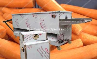 China Multi-Functional Blade Type Carrot Peeling Machine for sale