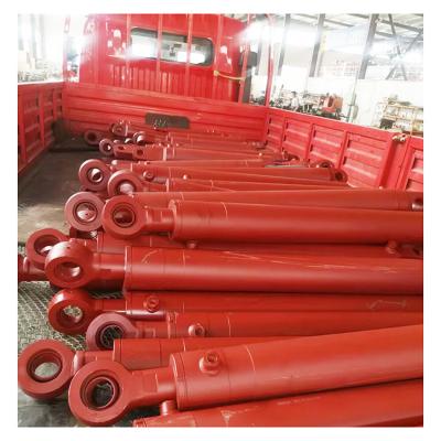 China Optional&Customizable Wholesale Custom Made Tractore Loader Steering Trailer Telescopic Hydraulic Cylinder for sale