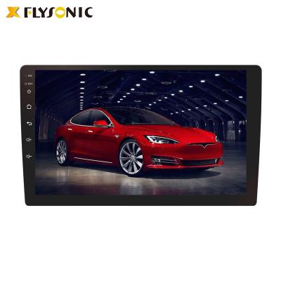 China Flysonic GPS Touch Android 10 2din BT Screen In 10Inch Universal Mirror Link USB 2.5D IPS Car Stereo Video Running for sale