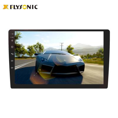 China Flysonic 2 Din 9 Inch 2.5D IPS Screen GPS Multimedia MP5 Car Handsfree Built-in DVD Player for sale