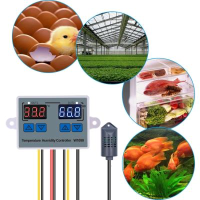 China W1099 Popular Hot Selling High Quality Fish Temperature And Humidity Controller 76*55*31mm for sale