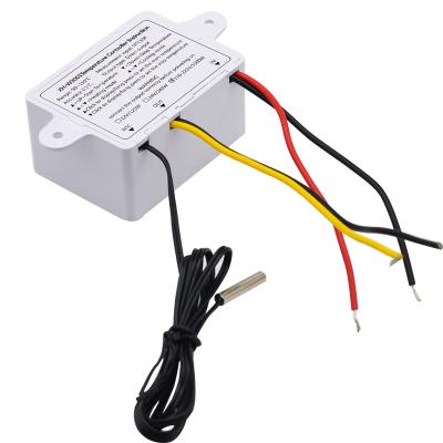 China DC12V W3001 10a Temperature Controller Thermostat Control Switch Digital Led Xh-w3001 60*45*31mm Probe for sale