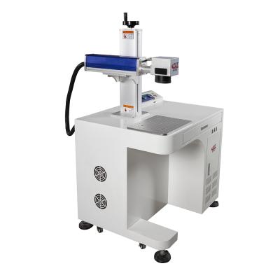 China Laser Marking 10w 20w 30w 50w Fiber Laser Marking Machine 10w Desktop Fiber Laser Engraver for sale