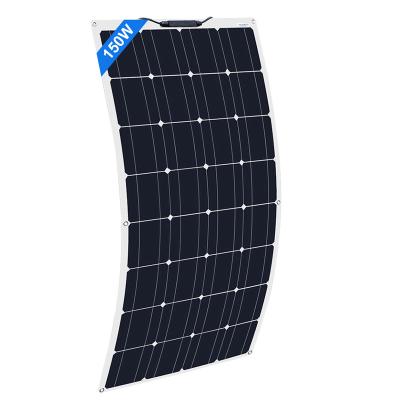 China flexible solar cell 150w 156.75mmx156.75mm monocrystalline back contact for sale