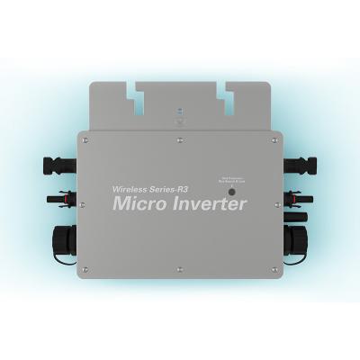 China WIFI wireless on grid tie inverter micro solar wvc 600w 600watts 283mm*200mm*41.6mm for sale