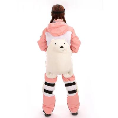 China Wholesale Custom High Quality Soft Padded Cotton Cartoon Plush Protector Hip Knee Elbow Adult Kids Ski Toe Protector for sale