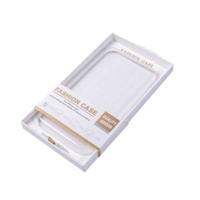 China Wholesale Blister Packaging Mobile Phone Case Retail Box Packaged Window Paper Boxes For Cell Phone for sale