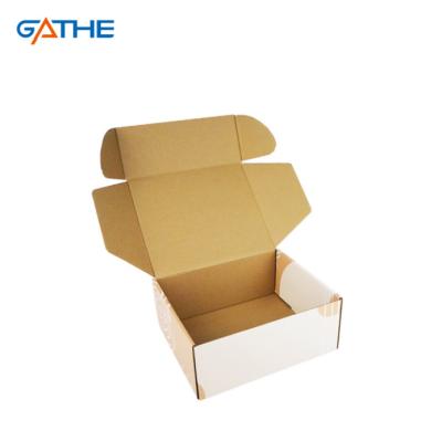 China Custom Logo Printed Corrugated Paper Box Gift Packaging Folding Box Airplane Box for sale