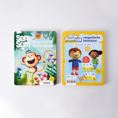 China OEM Impresión personalizada de papel Juego de cartas Puzles de puzzle Aprendizaje de tarjetas flash para niños Niños Educativos en venta