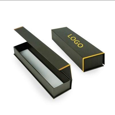 Κίνα Προσαρμοσμένο λογότυπο Luxury Black Cardboard Packaging Watch Bands Smart Pen Μαγνητικά κουτιά δώρων προς πώληση