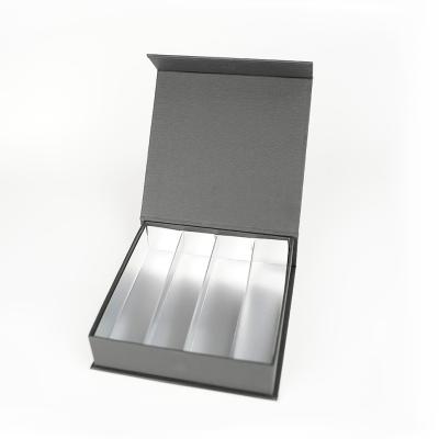 China OEM luxury magnetic book shape box cardboard paper packaging gift box With Dividers for sale