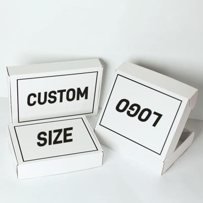 China Custom Design Mailer Box Weiß Klappflugzeug Geschenkpapier Verpackungskiste Für Kleidung Unterwäsche zu verkaufen