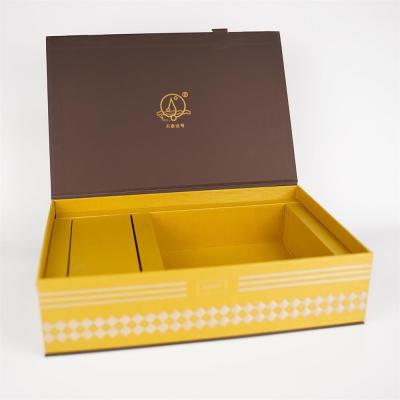 China Luxury Custom Cardboard Gift Packaging For Tea Box Tea Storage Packaging Box with Inner Tray for sale