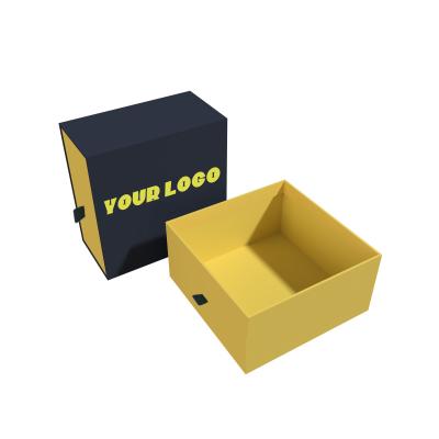 China Wholesale Business Supply Customized Perfume Bottle Packaging Boxes Black Drawer Jewelry case Box for sale