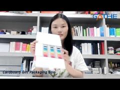 Colorful Sewing Cardboard Gift Packaging Box Coated Paper Lamination