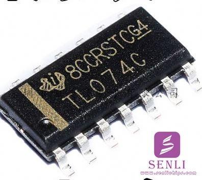 China Standard SenLi in New TL074CDR Stock Original Electronic Components Integrated Circuits BOM Quotation IC Chips for sale