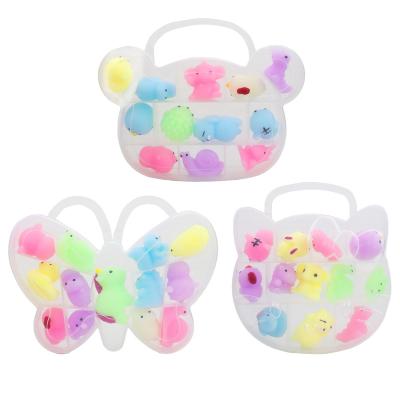 China Creative Eco-friendly Novelty Decompression Stress Relievers Squeeze Cute Nutty Soft Pinch Pull Silicone Mini Animal Decompression Squishy Vent Toys for sale