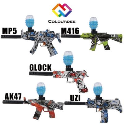 China Shooting Playing Games Shooting Beads Outdoor Electronic Automatic Paintball Water Freeze Balls Splat Paintball Electric Toy Gun Blasters Toy MP5 Electric Gun Game for sale