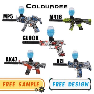 China Shooting Playing Games Shooting Beads Outdoor Electronic Automatic Paintball Freeze Balls Water Freeze Balls Paintball Electric Weapon Game Toy Gun for sale