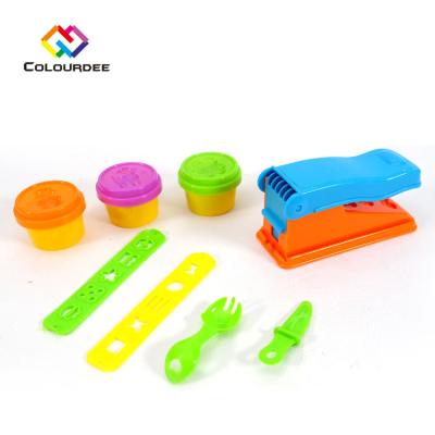 China Hot Selling Children's Fun Factory Play Toys Modeling Clay Air Dry Clay Slime Mini Extruder Funny Non-Toxic for sale