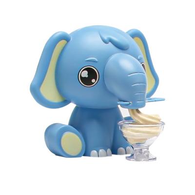 China Cheap PlayDough Cartoon Noodle&Pasta Small Elephant and Ice Cream 2 in1 PlayDough Playset Toys for sale