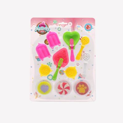 China Funny Educational Toy Cheap Merchant Direct Selling Game Dough Sandwich Modeling Learning Jigsaw Set DIY Modeling Dough Set for sale