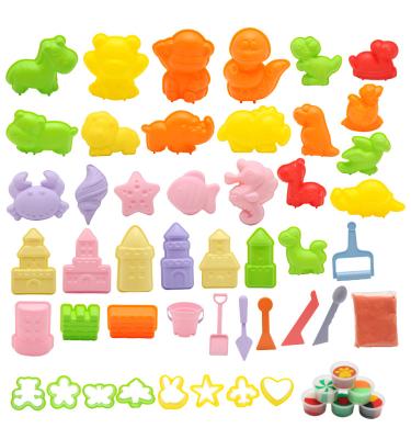 China DIY Polymer Clay Modeling Tool Kit Playdough Funny Animal Accessories For Kids Study for sale