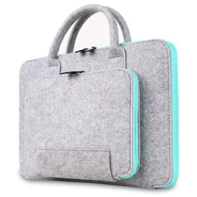 China Package China factory felt case with zipper pocket felt bag for ipad and laptop for sale