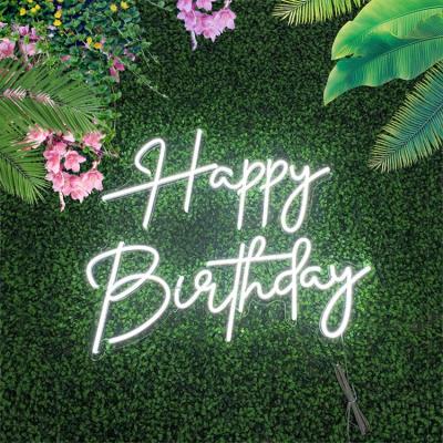 China Easy Installation Koncept QualityLed Custom High Neon Sign Light Big Up Party Decoration Happy Birthday Neon Lights for sale