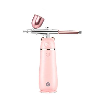 China Whitening Water Oxygen Injector Salon Nano-Hudrating 0xygen Home Used Facial Spray Gun For Skin Moisturizing for sale