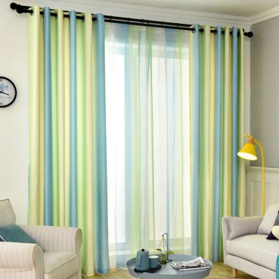 China Wholesale Blackout Ribbon Velvet Hemp Fabric Curtain High Precision Soft Blackout Colorful Shading Curtain High for sale