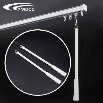 China White Curtain Pull Rod 10mm Fiberglass Wand Pull Curtain Modern Curtain Accessories For Hotel for sale