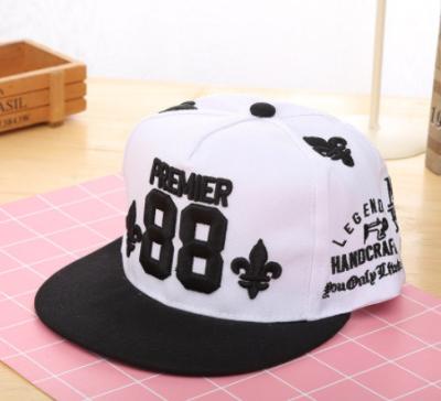 China COMMON Wholesale Flat Brim Snapback Hat Hip Hop Hat Custom 6 Panel Sports Baseball Cap Fitted Hat for sale