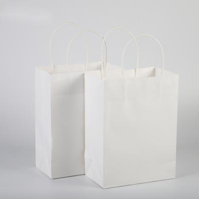 China Eco-Friendly Recyclable Cheap Promotional Tote Bag Biodegradable Kraft Paper Carry Bag for sale