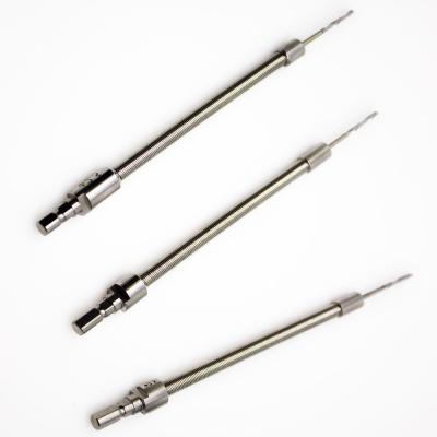 China Stainless Steel Simply Style Flexible Cannulated Drill Bit For Orthopedic for sale