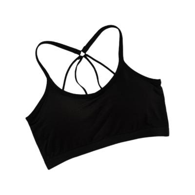 China Beautiful Sports Breathable Sexy Detachable Protective Fashion Back Seamless Bra For Women for sale