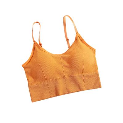 China Sports Cotton Antibacterial Professional Custom Made Sexy And Comfortable One Piece Bra For Women for sale